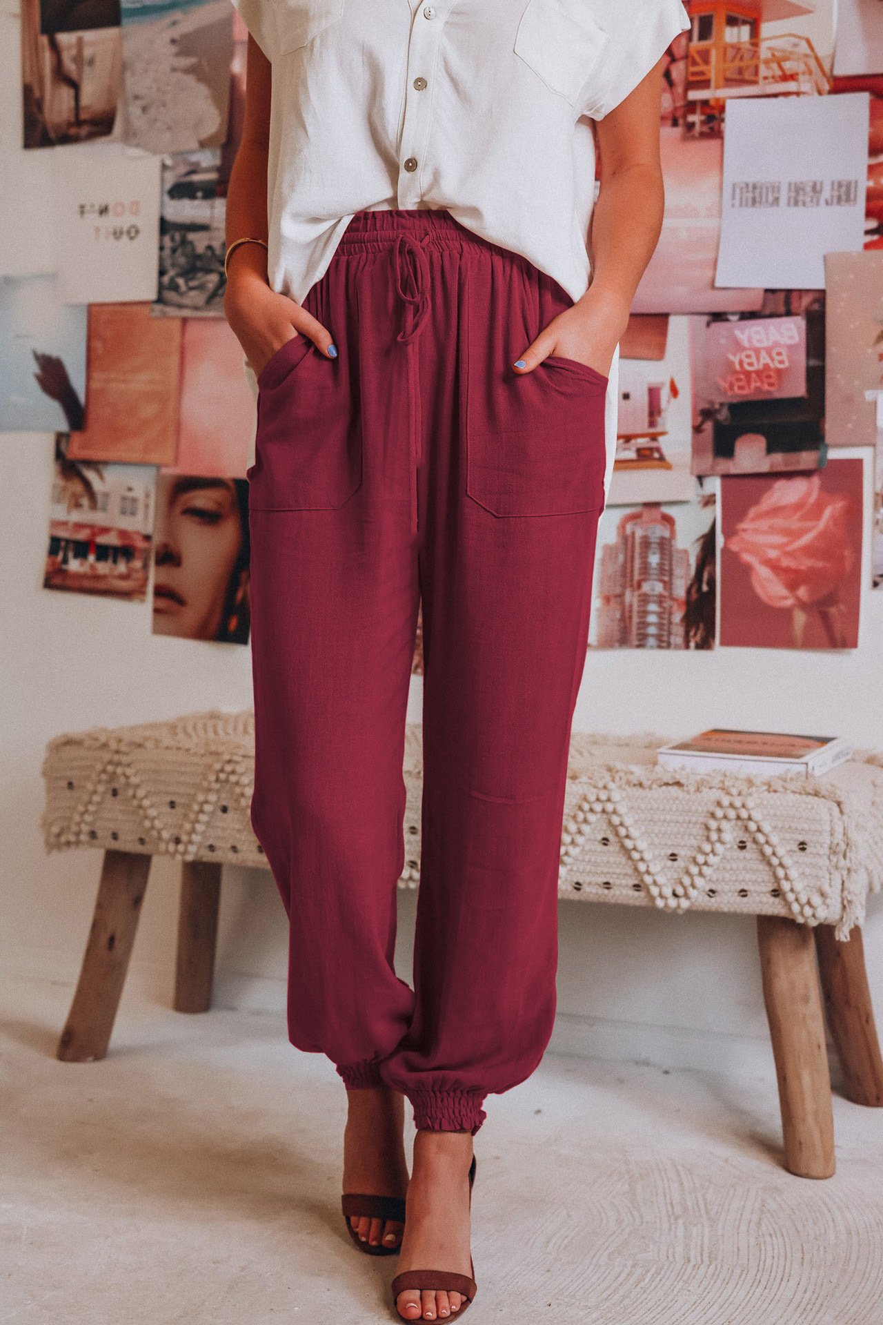 Zomerbroek | Linnenmix | Comfortabel en Ademend