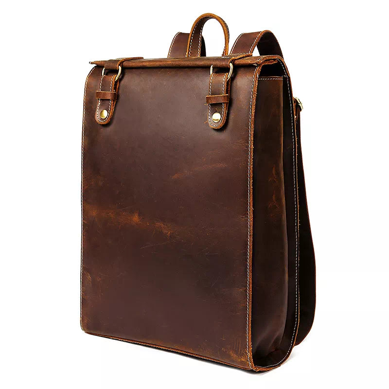 Rugzak | Strak Design & Leerlook | Elegant & Duurzaam | Perfect voor werk en zakelijk gebruik