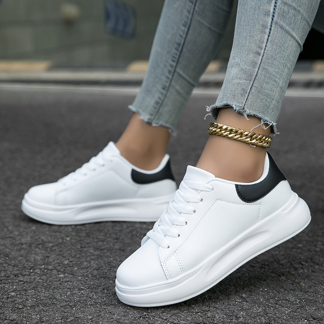 Witte Sneakers | Minimalistisch Design | Comfortabel en Trendy