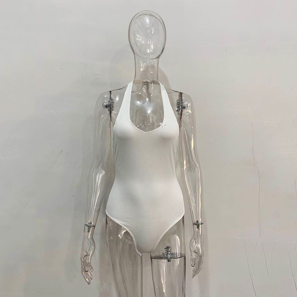 Halter Bodysuit | Elegant & Stretchy | Perfect voor Casual & Chic Looks