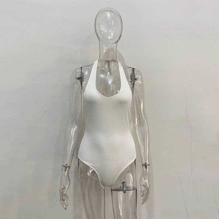 Halter Bodysuit | Elegant & Stretchy | Perfect voor Casual & Chic Looks