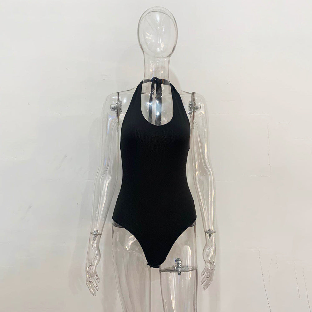 Halter Bodysuit | Elegant & Stretchy | Perfect voor Casual & Chic Looks