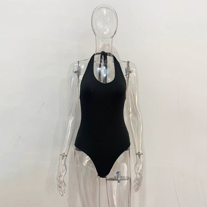 Halter Bodysuit | Elegant & Stretchy | Perfect voor Casual & Chic Looks