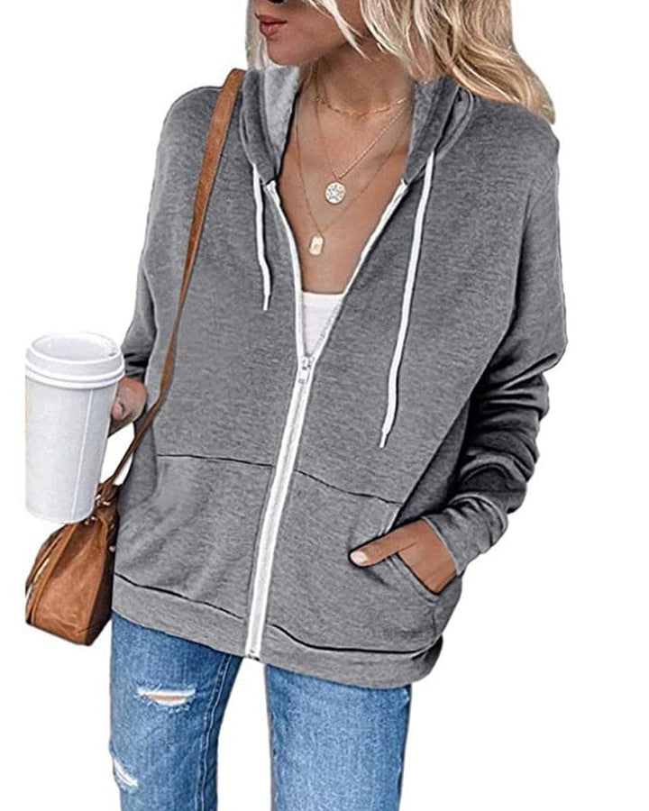 Casual Hoodie | Ritssluiting | Comfortabel en Stijlvol