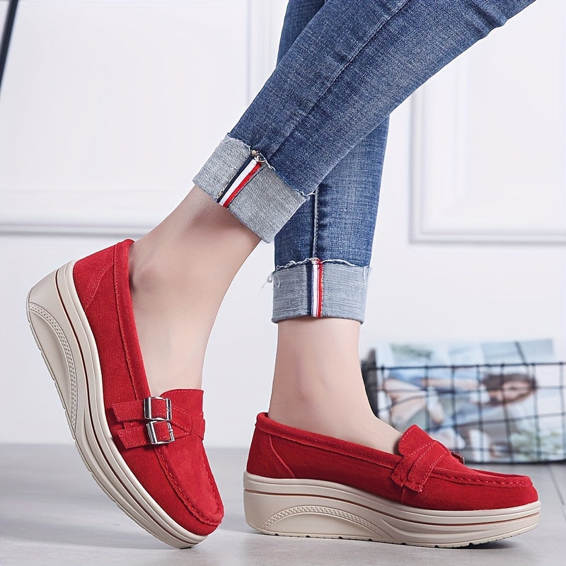 Dames Loafers | Verhoogde Zool | Comfortabel & Stijlvol