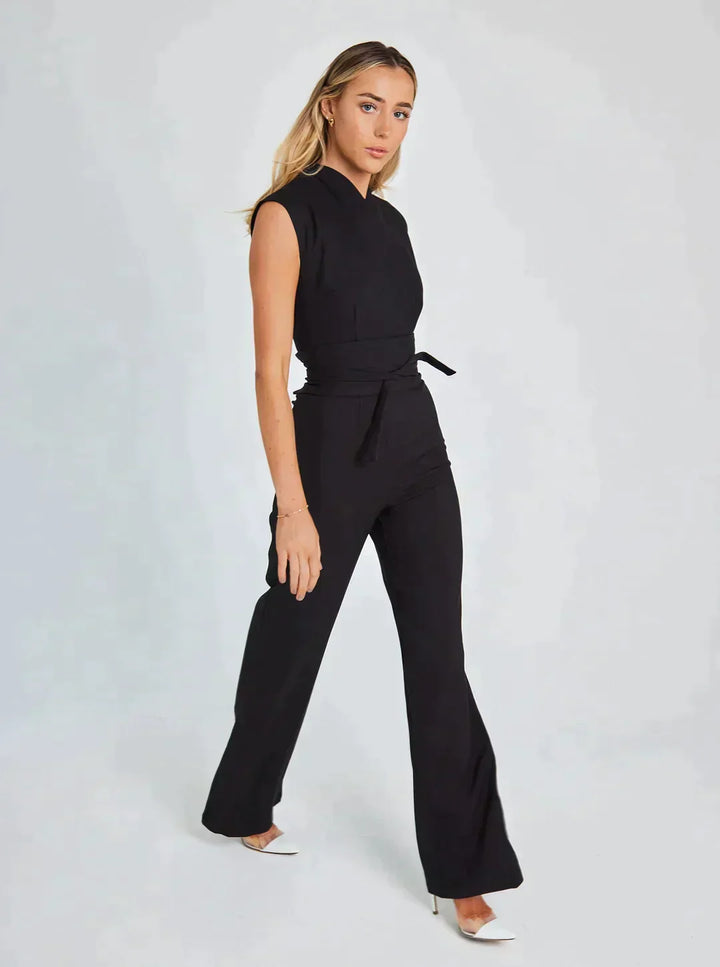 Elegante Jumpsuit | Hoge Hals | Chic en Stijlvol