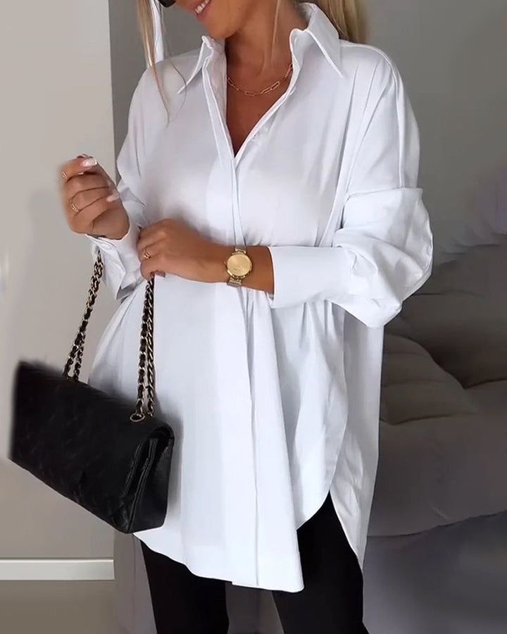 Oversized Blouse | Elegant & Tijdloos | Klassieke Look