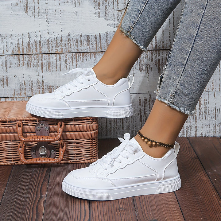 Witte Sneakers | Minimalistisch & Comfortabel | Perfect voor Elke Dag