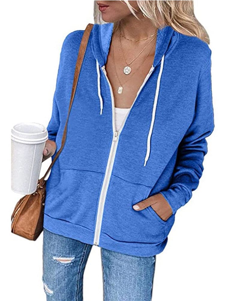 Casual Hoodie | Ritssluiting | Comfortabel en Stijlvol