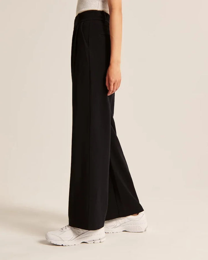Wide Leg Broek | High Waist | Chic en Comfortabel