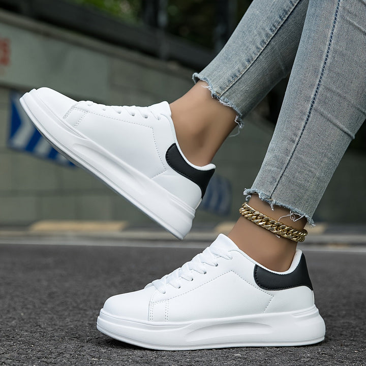 Witte Sneakers | Minimalistisch Design | Comfortabel en Trendy
