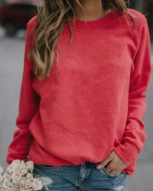 Stijlvol Sweatshirt | Ronde Hals | Comfortabel & Veelzijdig