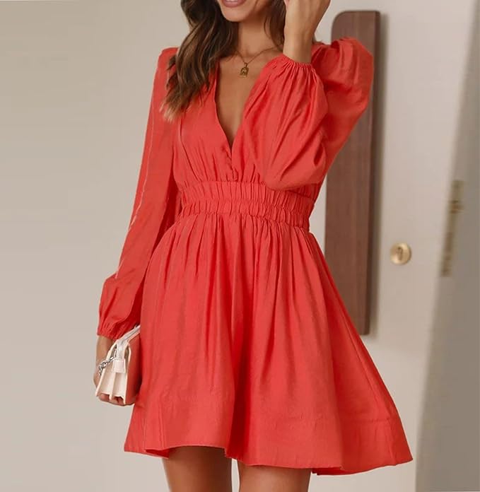 Mini Jurk | Verleidelijk & Stijlvol | Met Lange Mouwen