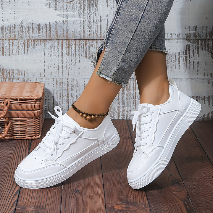 Witte Sneakers | Minimalistisch & Comfortabel | Perfect voor Elke Dag