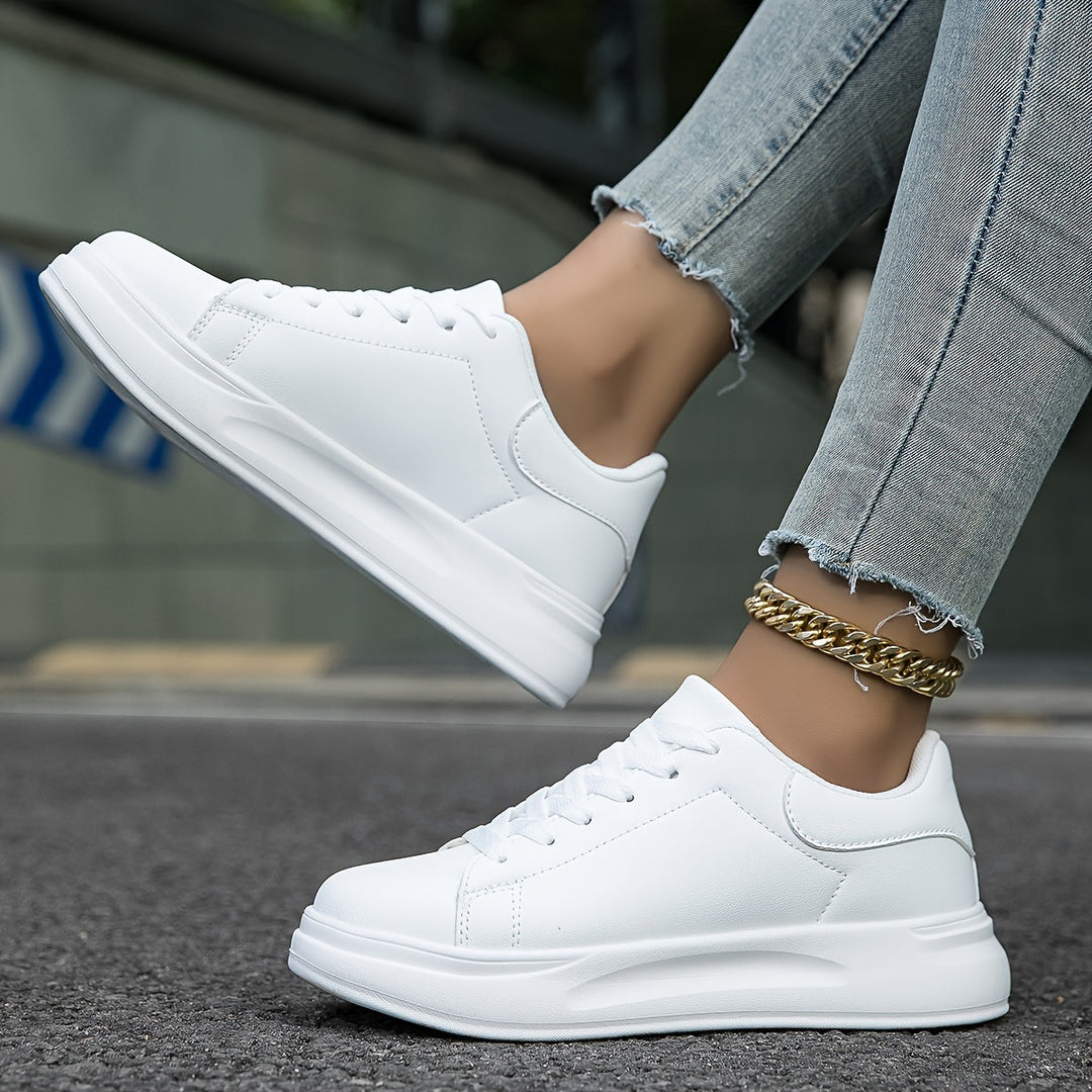 Witte Sneakers | Minimalistisch Design | Comfortabel en Trendy