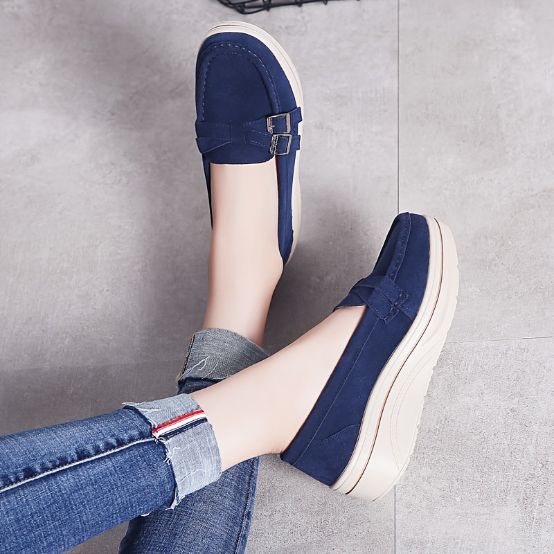Dames Loafers | Verhoogde Zool | Comfortabel & Stijlvol