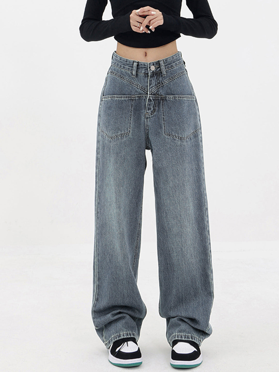 Baggy Jeans | Hoge Taille | Trendy en Comfortabel