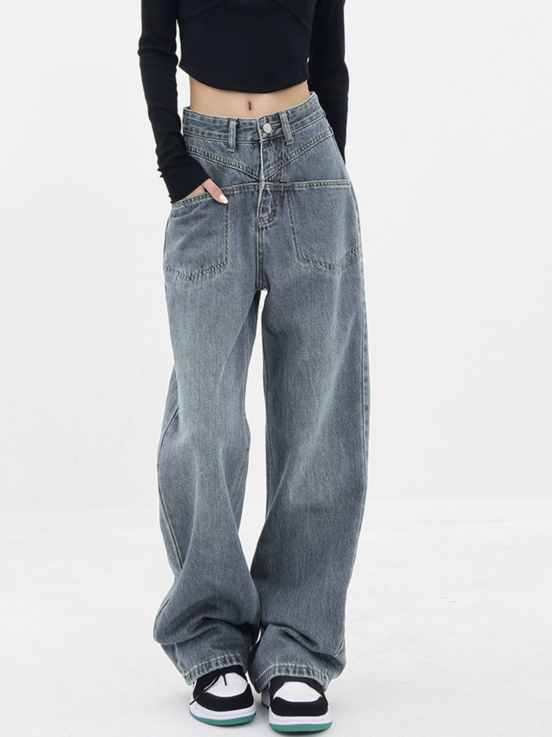 Baggy Jeans | Hoge Taille | Trendy en Comfortabel