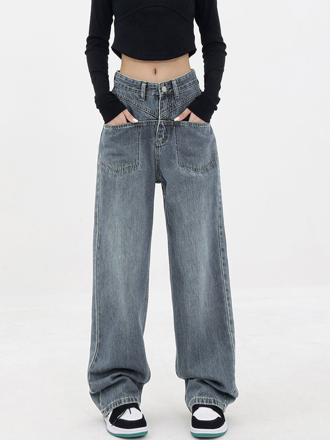 Baggy Jeans | Hoge Taille | Trendy en Comfortabel
