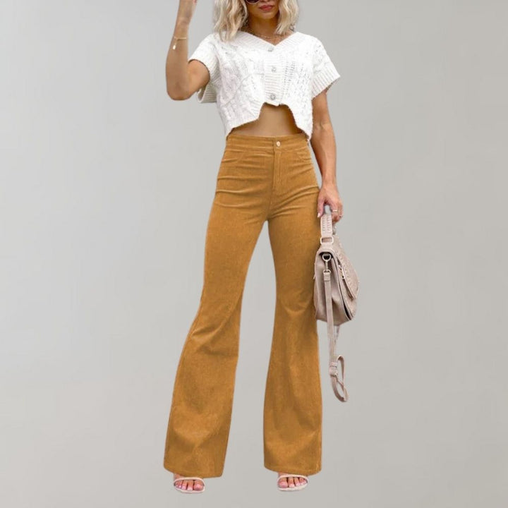 Flared Broek | High-Waist | Trendy & Comfortabel