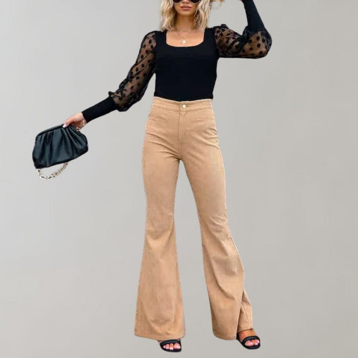 Flared Broek | High-Waist | Trendy & Comfortabel