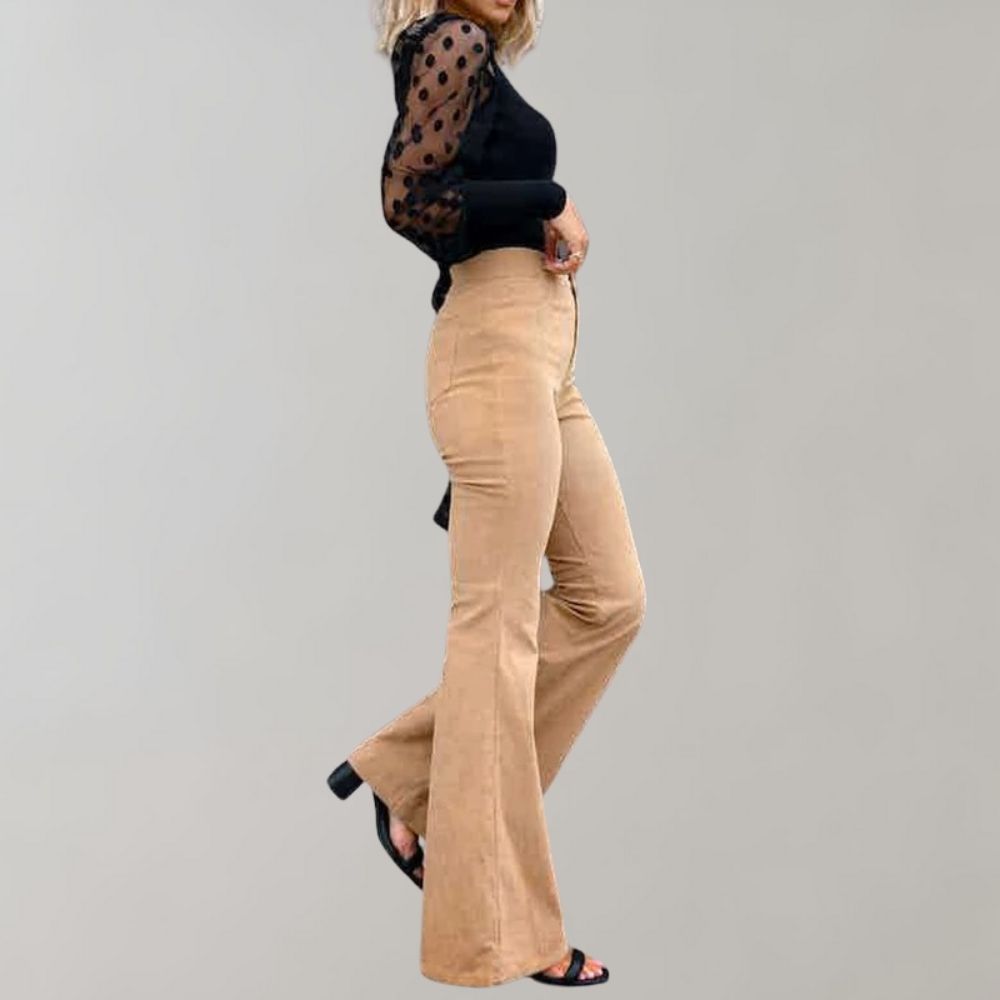 Flared Broek | High-Waist | Trendy & Comfortabel