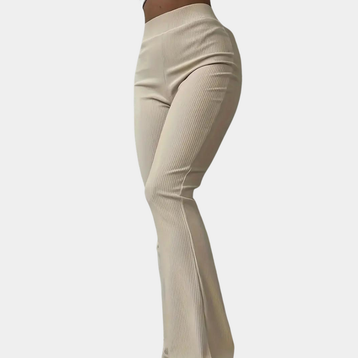 Flared Broek | High Waist | Trendy en Comfortabel