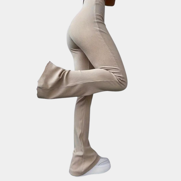 Flared Broek | High Waist | Trendy en Comfortabel