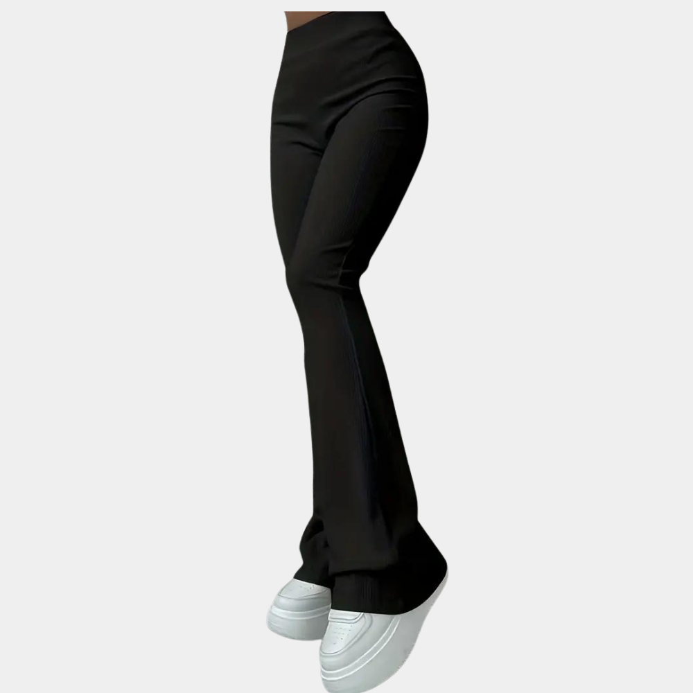 Flared Broek | High Waist | Trendy en Comfortabel