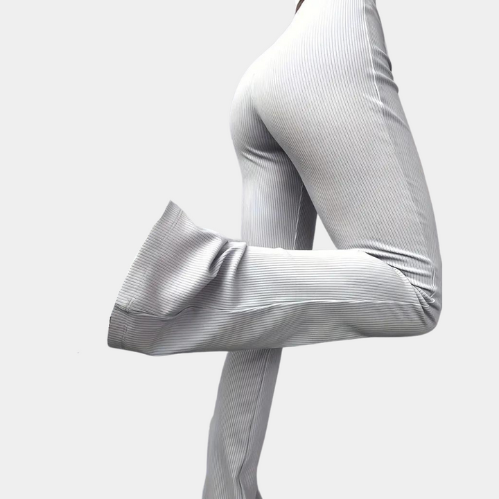 Flared Broek | High Waist | Trendy en Comfortabel