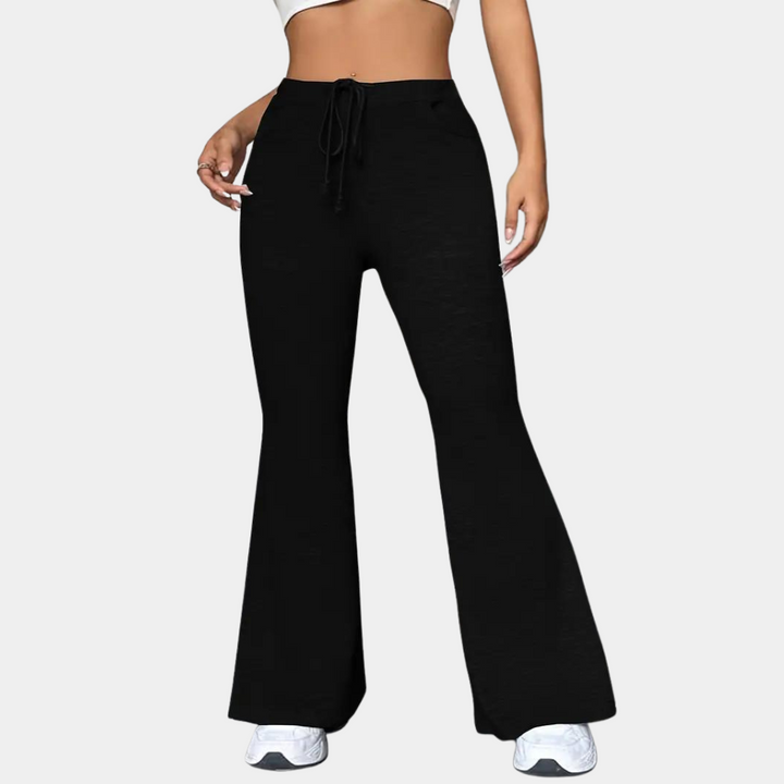 Flared Sweatpants | Trekkoord Taille | Comfort en Stijl