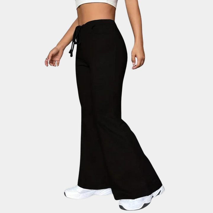 Flared Sweatpants | Trekkoord Taille | Comfort en Stijl