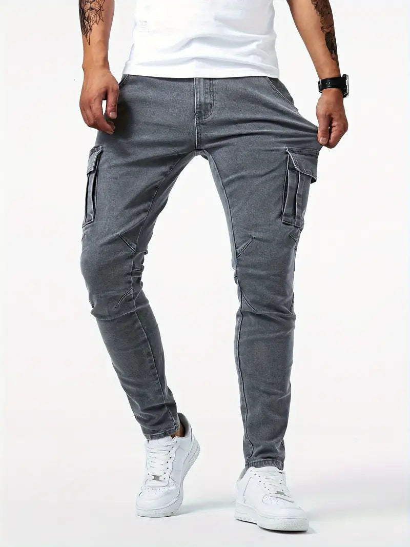 Cargo jeans heren | Urban | Stretch | All season