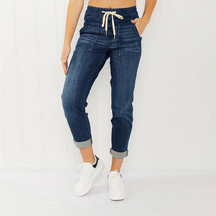 Denim Jogger | Casual & Comfortabel | Elastische Taille