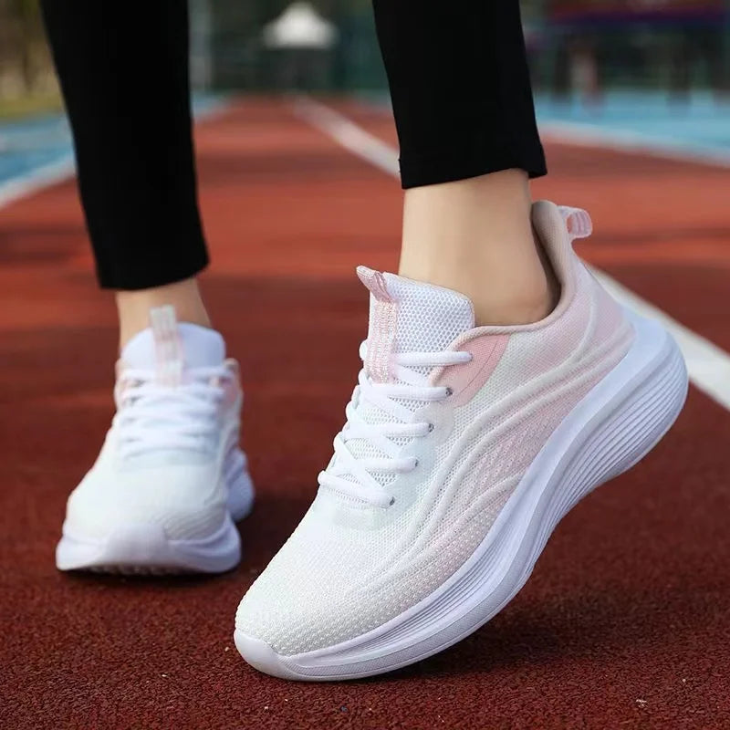 Dames Sportschoenen | Ademend & Schokdempend | Voor Fitness en Wandelen