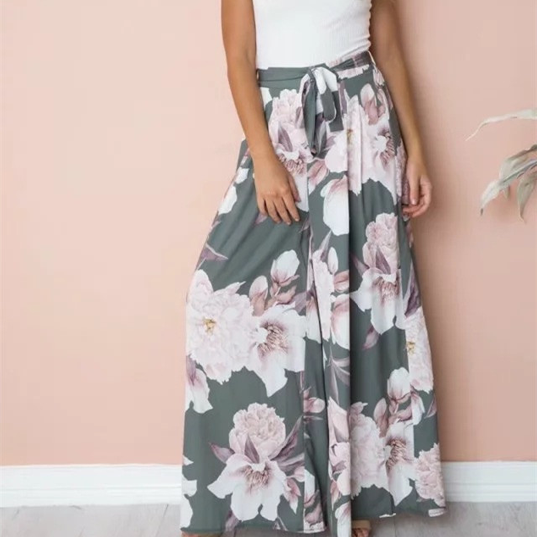 Palazzo Broek | High Waist | Bloemenprint