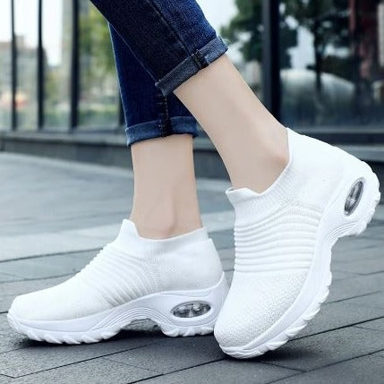 Dames Instap Sneakers | Air Cushion | Lichtgewicht en Comfortabel