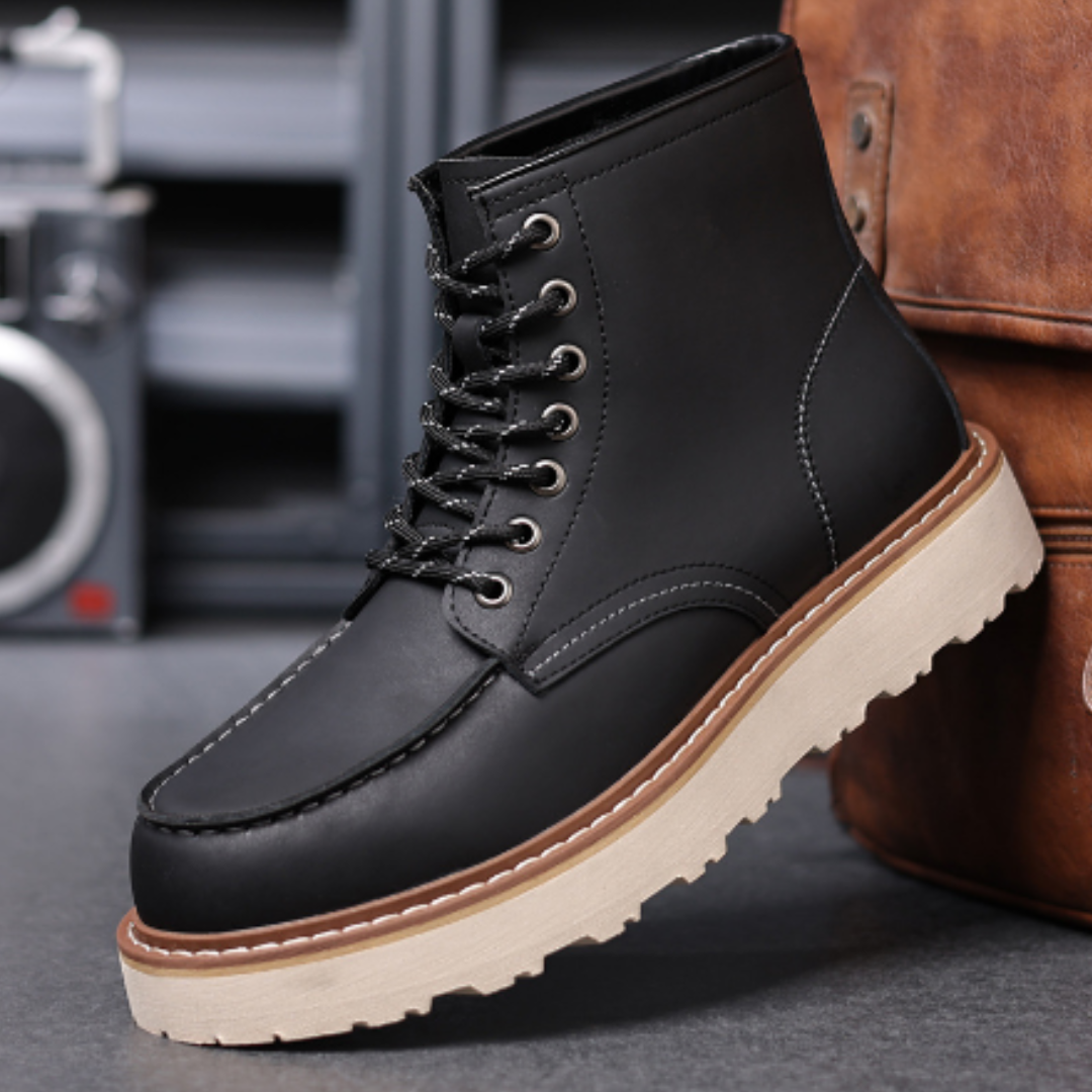 Heren boots | Robuust | Met veters | All season