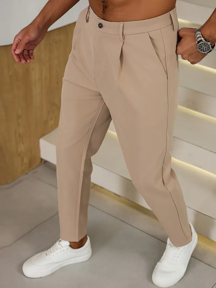 Heren broek | Slim fit | Comfortabel | Lente