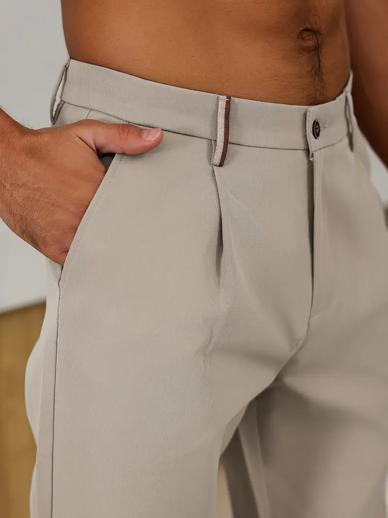 Heren broek | Slim fit | Comfortabel | Lente