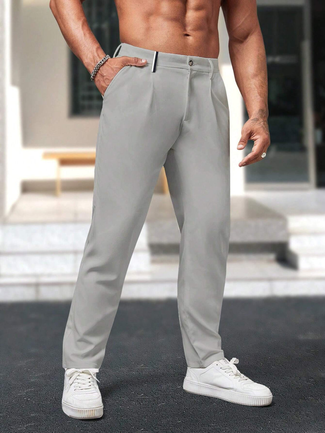 Heren broek | Slim fit | Comfortabel | Lente