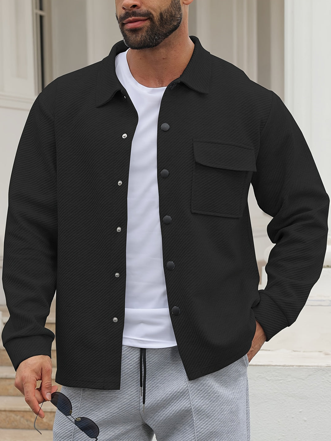 Heren jas | Casual | Lichtgewicht | Lente