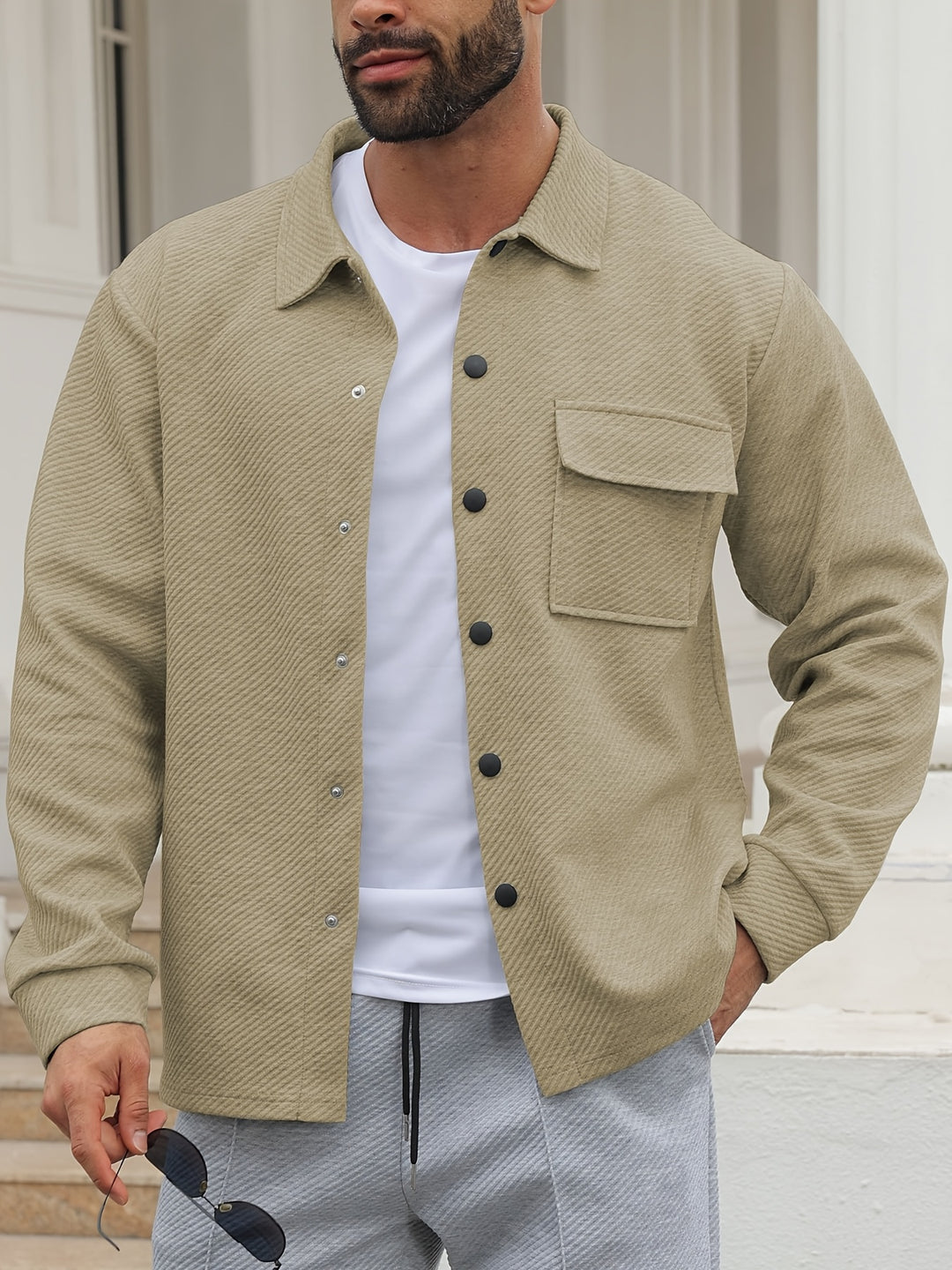 Heren jas | Casual | Lichtgewicht | Lente