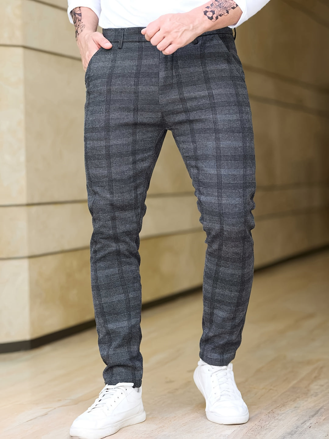 Heren pantalon | Zakelijk | Slim fit | All season