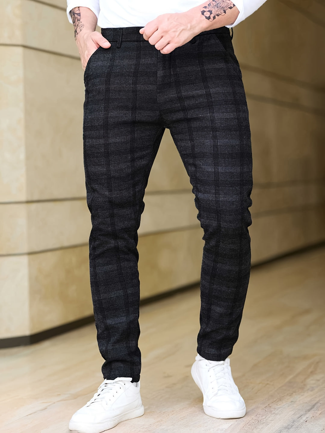 Heren pantalon | Zakelijk | Slim fit | All season