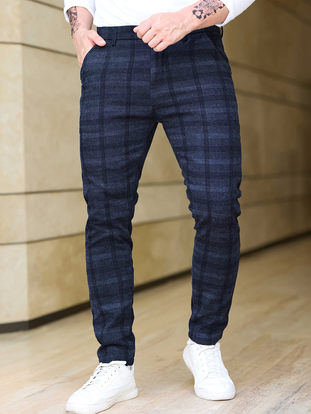 Heren pantalon | Zakelijk | Slim fit | All season