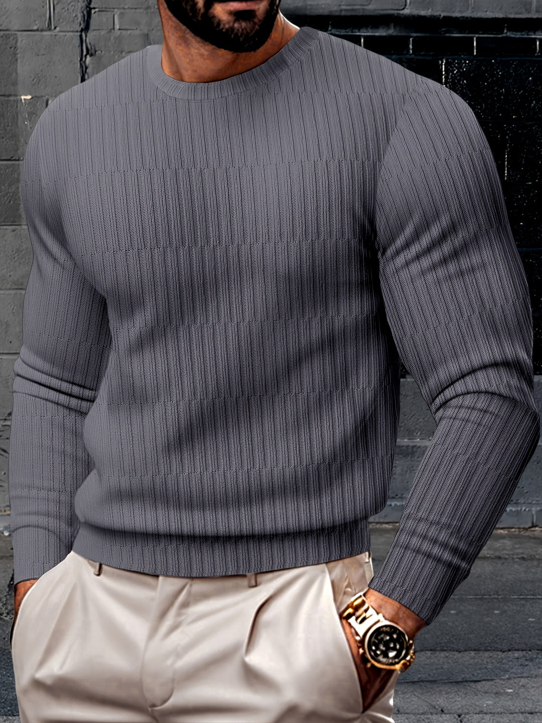 Heren trui | Elegant | Slim fit | All season