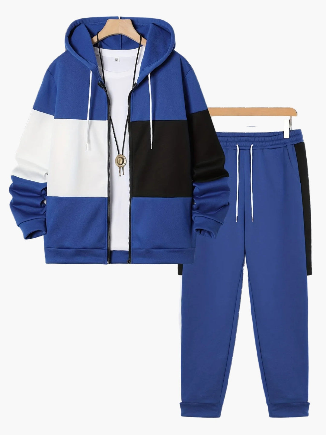 Hoodie set heren | Urban | Met rits | All season