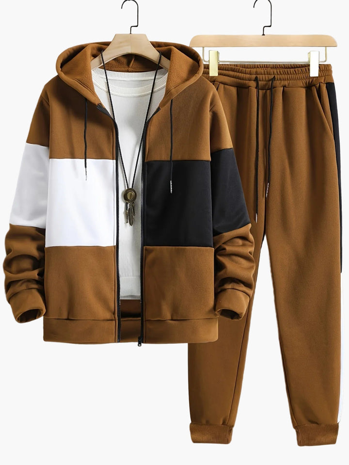 Hoodie set heren | Urban | Met rits | All season