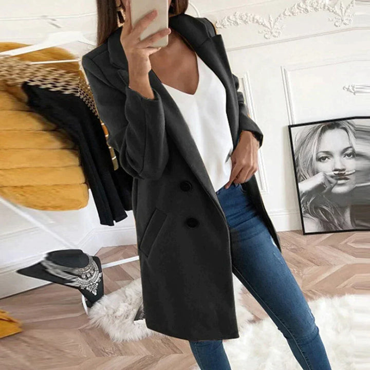 Blazer Jas | Lange Pasvorm | Chic en Veelzijdig